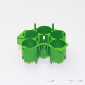 green plastic battery box